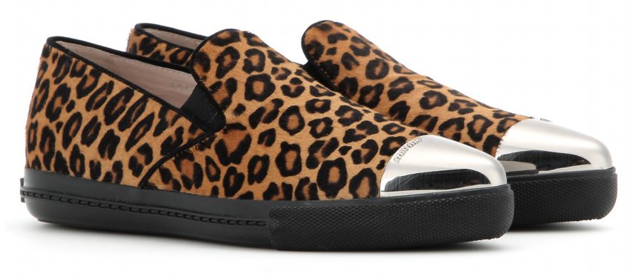 craquez pour les slip-on imprimé animalier